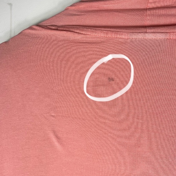 J Jill Wearever Collection Sz 3X 22 24 Cardigan Sweater Peach Apricot Waterfall - Picture 4 of 6